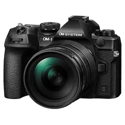 OM SYSTEM OM-1 Mark II Kit Systemkamera mit Objektiv 12-40 mm, 7,6 cm Display Touchscreen, WLAN