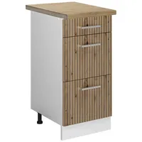 Vicco Schubladenschrank R-Line 40 x 60 x 81,5 cm Weiß