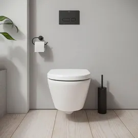Duravit D-Code Wand-WC mit WC-Sitz Weiß hochglanz