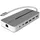 Lindy DST-Mx Duo, USB C Mini Laptop/Macbook Docking- - 2x 4K HDMI, PD 3.0 100W, Pass-Through-Laden