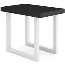 SKRAUT HOME Ausziehtisch 302 x 73 x 90 cm schwarz