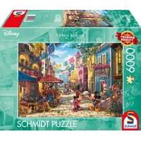 Schmidt Spiele Thomas Kinkade Disney Mickey & Minnie in Mexico 6000 Teile