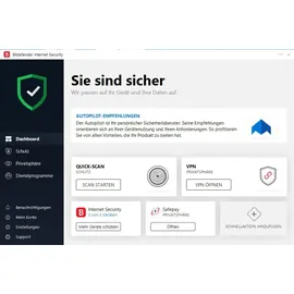 BitDefender Internet Security 2020 Vollversion 10 Geräte 1 Jahr ESD