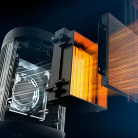 Philips Heizlüfter 1500 W dunkelgrau