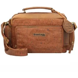 Greenland Nature Handtasche Leder 30 cm cork