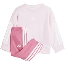 adidas Essentials Baby-Jogginganzug JV9853 - clear pink/white/white 62