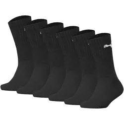 Kurzsocken PUMA "Socken 6er Pack", Mädchen, Gr. 31-34, schwarz, Obermaterial: 73% Baumwolle CO. 26% Polyamid PA. 1% Elasthan EL., Socken
