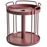 Brafab Gartenbeistelltisch Ø 53 cm Rot