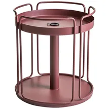 Brafab Gartenbeistelltisch Ø 53 cm Rot