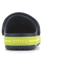 Crocs Kid's Crocband Clog Navy/Volt Green 20,5