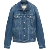 Tom Tailor Authentic Jeansjacke Used Dark Stone Blue Denim XS