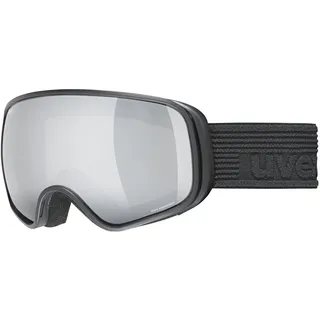 Uvex scribble FM sph Skibrille, black/silver-clear, one size