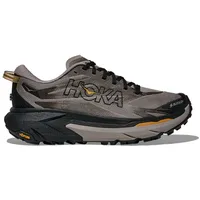 HOKA Mafate 5 Herren Grau/Schwarz 44