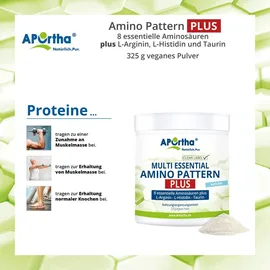 APOrtha Multi Essential Amino Pattern Plus veganes Pulver 320 g