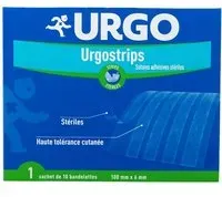 URGO Urgostrips Bandelettes adhésives 10 mm x 6 Pansement(S) pc(s)