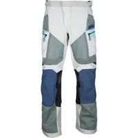Klim Baja S4, Textilhose - Hellgrau/Dunkelblau/Blau - 34