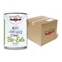 HerzensHund Bio-Ente mit Bio Gemüse & getreidefrei 400g (Menge: 12 je Bestelleinheit)