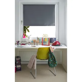 GARDINIA Seitenzugrollo EASYFIX Rollo Thermo 85 x 150 cm grau