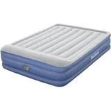 BESTWAY Tritech Queen Reinforced Doppel-luftbett mit integrierter Elektropumpe Double XL/Mid 203 x 152 x 46 cm Blau