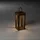 Konstsmide LED Laterne Aluminium 15 cm x 15 cm x 42 cm rostfarben 2 Lichtfarben 3 Lichtmodi