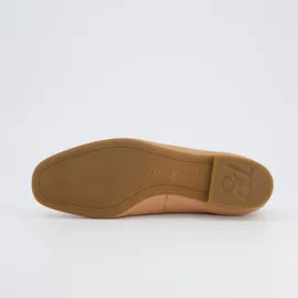 Paul Green Leder-Ballerinas in Beige / 40