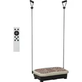 Vibrationsplatte Vibrationstrainer Vibrationsgerät Fitnesstrainer Led-anzeige Usb-lautsprecher Trainingsbänder Fernbedienung