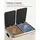 Songmics Abfalleimer 30 l Beige