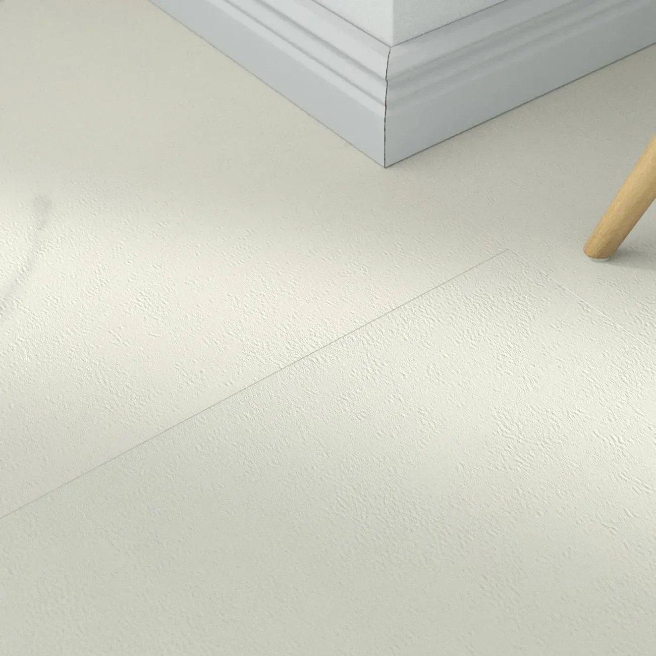 Klick-Vinyl Carrara marmor – inkl. Dämmung & Fußleisten