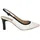 Peter Kaiser Peter Kaiser 79640 13D, Peeptoes & Slingpumps, Weiß / Schwarz, Damen Peeptoepumps weiß 40,5 EU