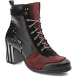 Burgunder Stiefeletten Maciejka Elegante Damenschuhe Mit Absatz, 39