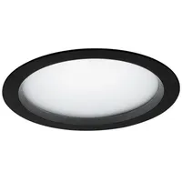 Einbaudownlight VTFL-R102,830/DALISW schwarz Kunststoff