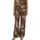someday. Cevil Leaf Wide Leg Hose Braun 36