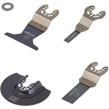 WOLFCRAFT Vibrationssägen-Starterset für Laminat 5 Stück