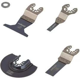 WOLFCRAFT Vibrationssägen-Starterset für Laminat 5 Stück