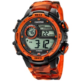 Calypso Herren Digital Quarz Uhr mit Plastik Armband K5723/5