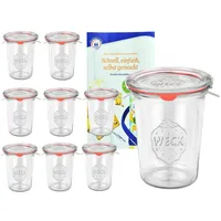 Mambocat Weck Glas 850 ml 9 St.
