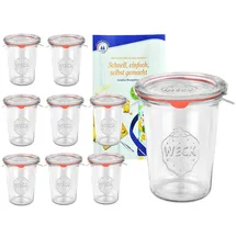 Mambocat Weck Glas 850 ml 9 St.