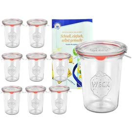 Mambocat Weck Glas 850 ml 9 St.