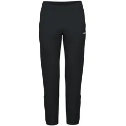 Head Tennishose Breaker Pant 2024 (Moisture Transfer Microfiber Technologie) lang schwarz Damen