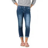 Timezone Jeans SLIM NALITZ 7/8 slim in Blau | Gr.: W28