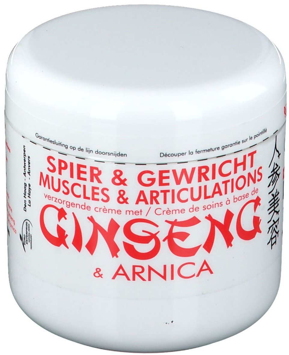 Ginseng Creams® Muskeln und Gelenke Pflegecreme mit Ginseng und Arnika.