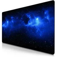 CSL Gaming Mauspad, XXXL 1200 x 600 x 3 mm Schreibtischunterlage extra groß, Abwaschbar, Space