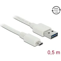 DeLock EASY-USB - USB-Kabel - Micro-USB Typ B (M)