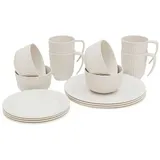 Outwell Delish 4 Pax Geschirrset - Sandstone - One Size
