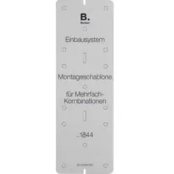 Berker 91844 Montageschablone 3fach