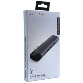 Satechi USB-C Pro Hub Multi-Port Adapter 4K HDMI & Ethernet Space Grau