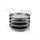 Michelino - 5-tlg. Xl Pizza Backset 5 tlg. mit 4 Pizzahalter Pizzablech Backblech Set