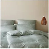 ELEGANTE Chamber Satin Grün 200 x 220 cm + 2 x 80 x 80 cm