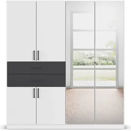 Rauch Drehtürenschrank Maika 181 x 197 x 54 cm Weiß