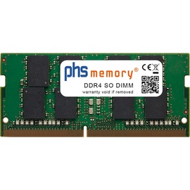 PHS-memory RAM passend für HP OMEN 17-w196na (HP OMEN 17-w196na, 1 x 32GB), RAM Modellspezifisch